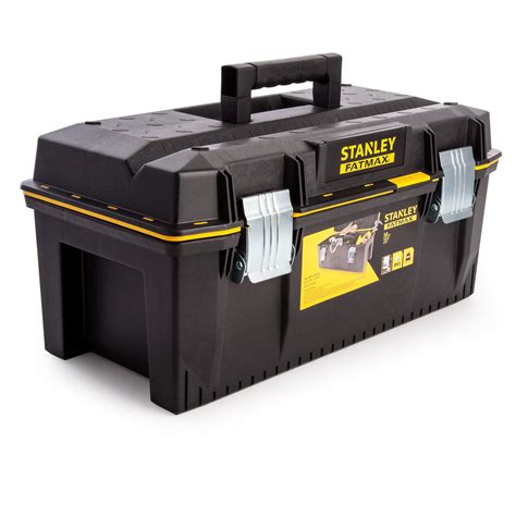 stanley 23 metal tool box|stanley waterproof tool boxes.